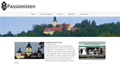 Desktop Screenshot of passionisten.de